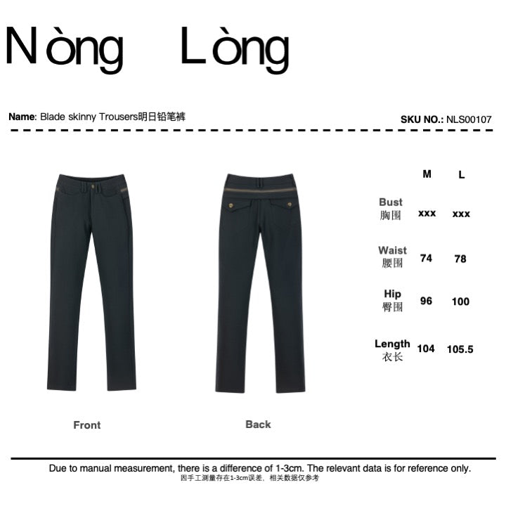 Blade skinny Trousers